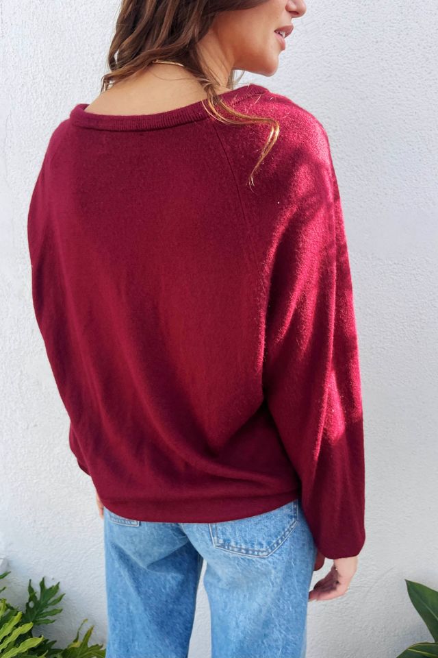 Christian Dior Burgundy Sweater #3