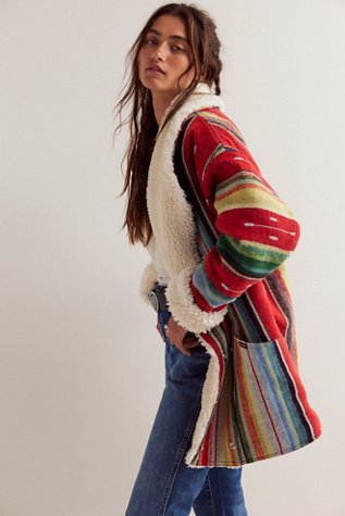 ウェンティ　外套 Wrangler x Lainey Wilson Sunburn Aztec Coat | Free People