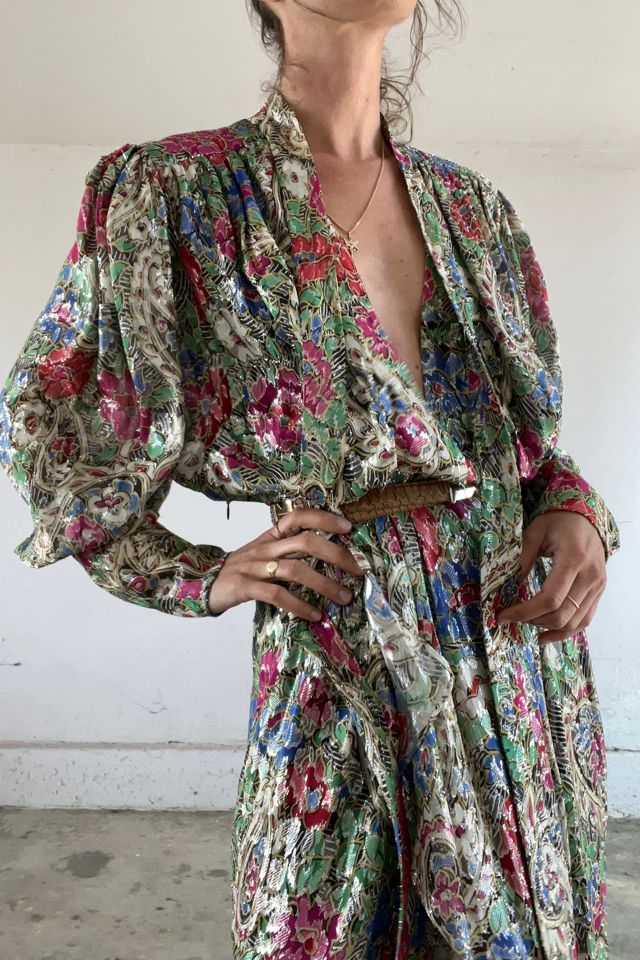 Isabel Marant Silk & Lurex YKK Dress Selected by Market