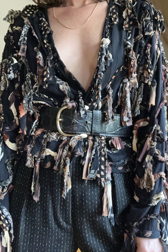1990s Tassels Blouse Selected by Market Vintage #1
