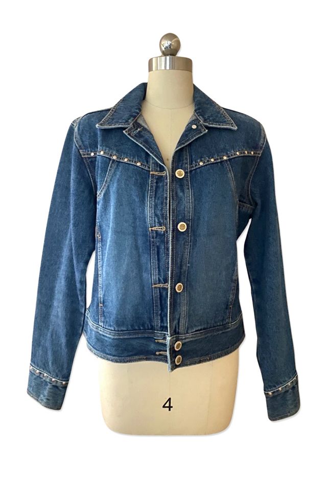 1990s Western Fringe Denim Jacket Selected By Ritual Vintage #1