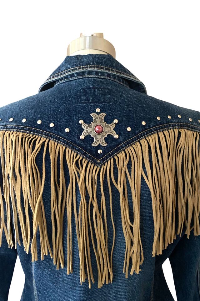 美品✨Ameri FRINGE PARTS SET DENIM - メルカリ