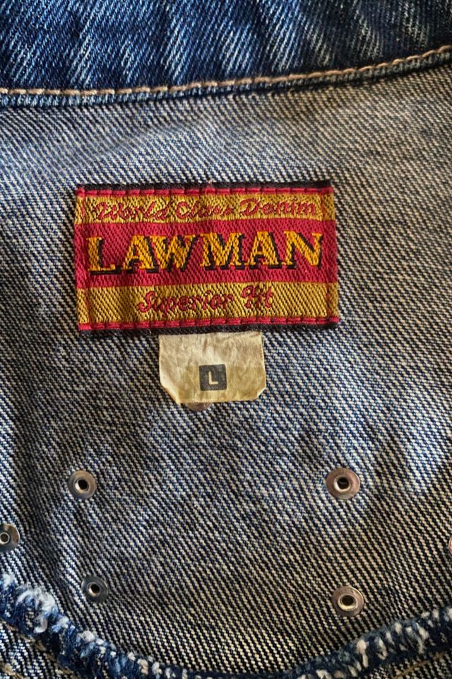 1990s Western Fringe Denim Jacket Selected By Ritual Vintage #3