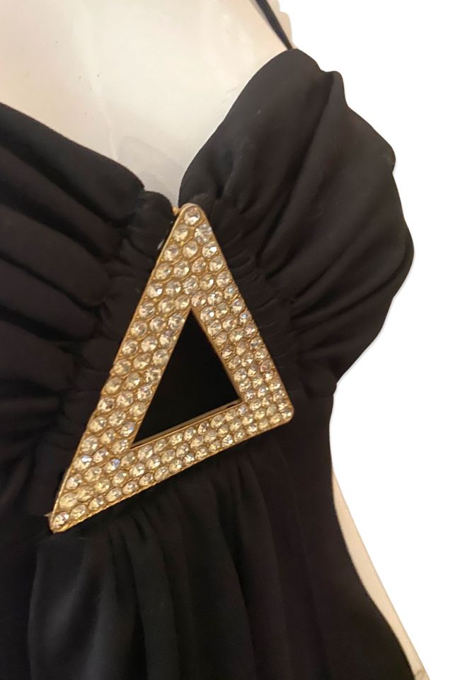 1970s Rhinestone Pyramid Disco Dress Selected By Ritual Vintage #2