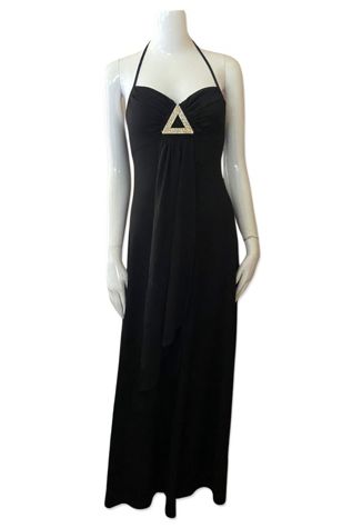 1970s Rhinestone Pyramid Disco Dress Selected By Ritual Vintage