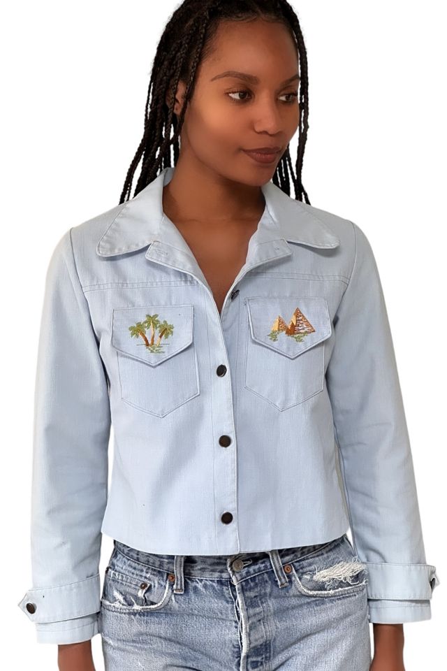 Vintage 1970's Camel Embroidered Jacket Selected By Afterlife Boutique #1