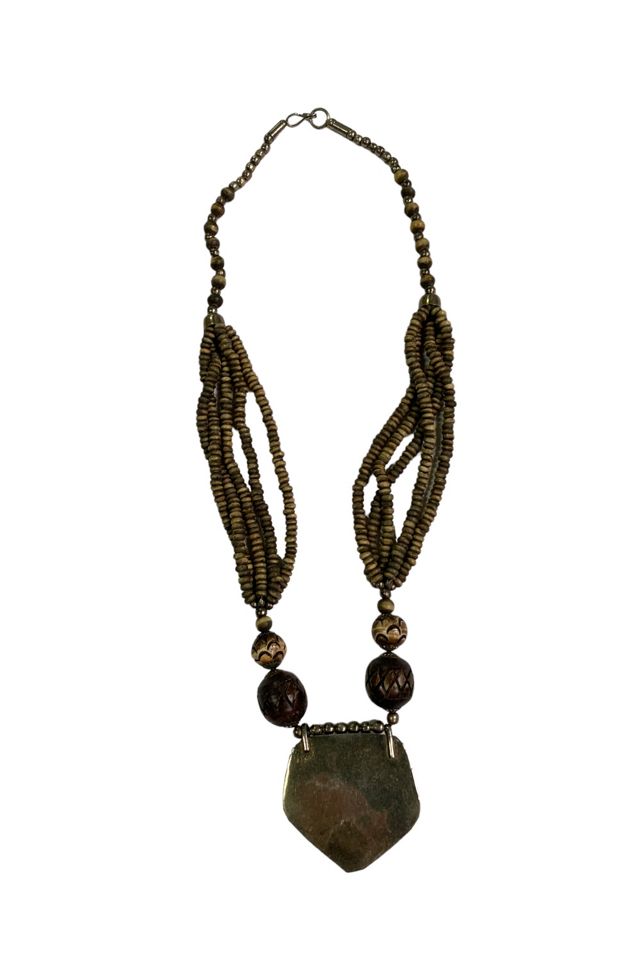 Vintage 1980s Statement Pendant Necklace Selected by SharpLilTeeth #2