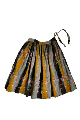 1960s flared skirt best sale