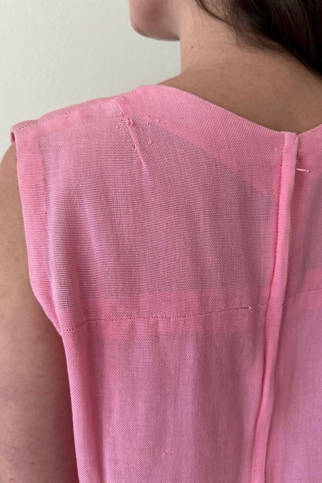 Pink Folk Embroidered Sheath Dress Selected by Picky Jane #2
