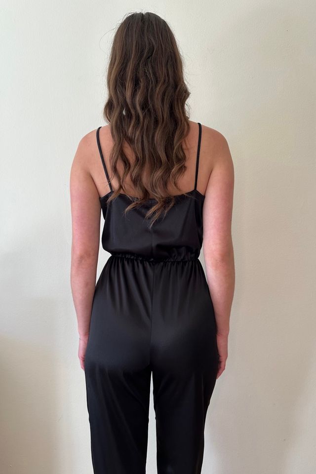 Vintage Black Pull-On Style Jumpsuit Selected by Picky Jane #3