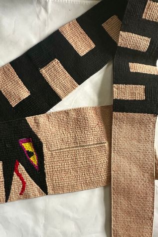 Vintage 1980s Artisan Woven Snake Belt Selected by Cherry