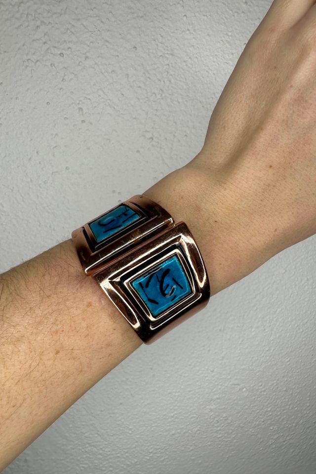 Vintage Matisse Copper and Enamel Cuff Selected by Cherry #1