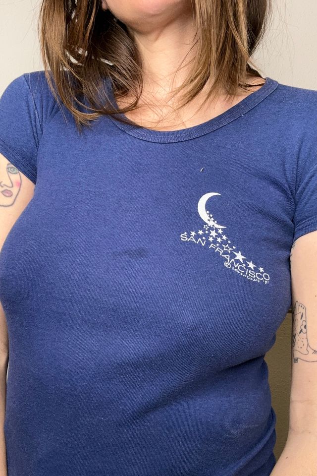 1970s San Fransisco Baby Doll Tee Selected by Cherry #1
