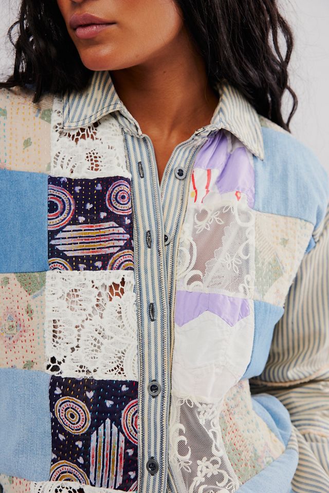 Tricia Fix Patchwork Craft Shirt #3