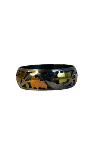 Vintage Multicolor Cutout Bangle Selected By Ankh By Racquel