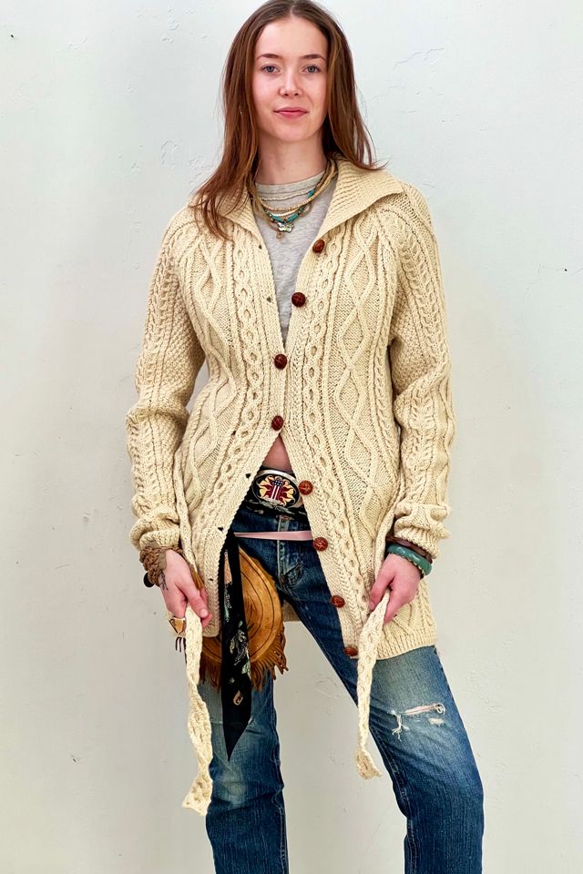 Free people vintage funky wool cardigan store