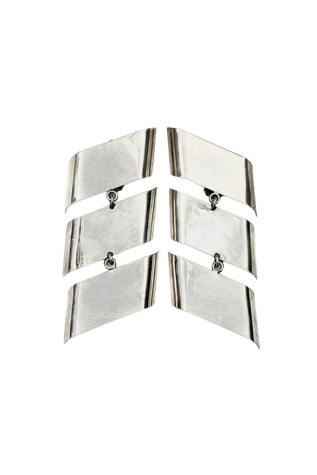 1980s Vintage Sterling Silver Statement Earrings Selected by BusyLady Baca & The Goods