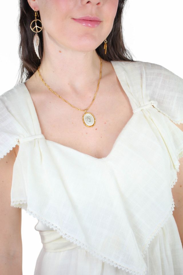Upcycled Vintage Art Deco Gold Crystal Earrings Selected By Moons + Junes Vintage #3