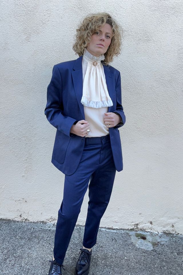 Acne Studios Blue Suit Selected by The Curatorial Dept. #1