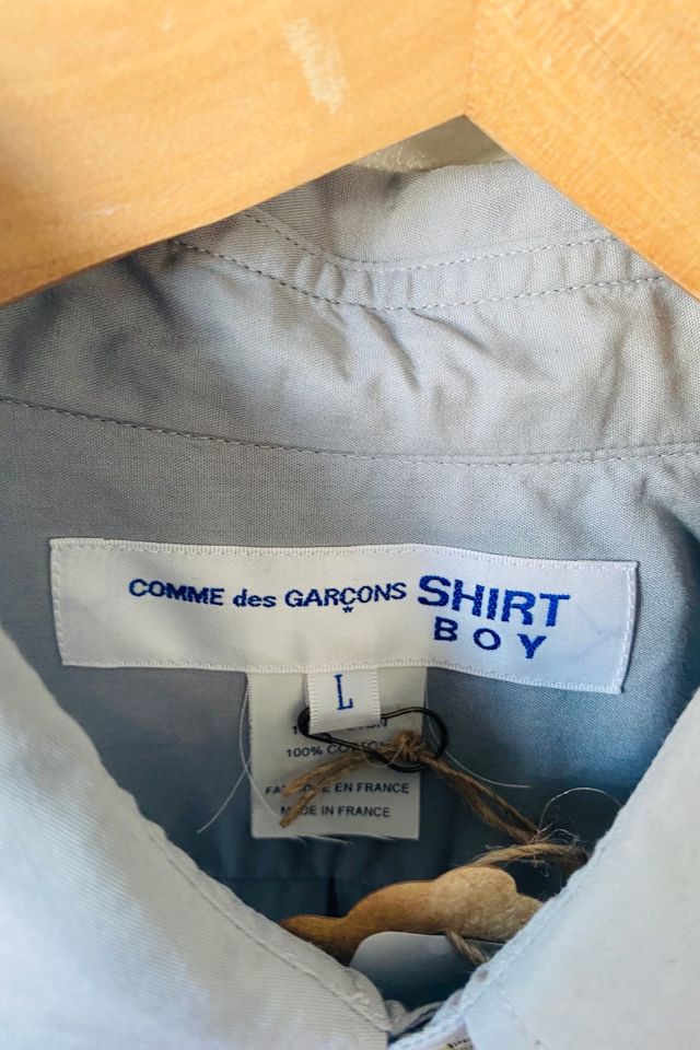 Comme des Garcons Boy Grey Cotton Shirt Selected by The Curatorial Dept. #3