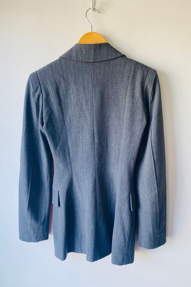 Vintage Plein Sud Grey Blazer Selected by The Curatorial Dept. #2