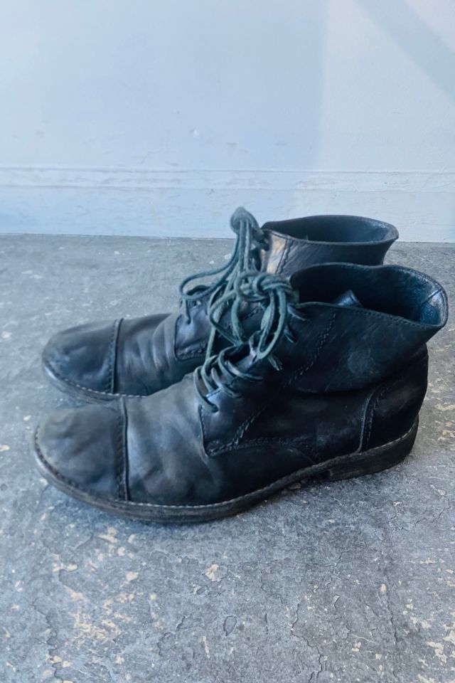 Yohji Yamamoto Black Leather Boots Selected by The Curatorial Dept. #1
