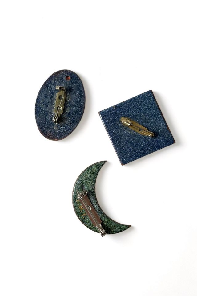 Vintage Artisan Abstract Enamel Pin Set Selected by MARMALADE #3