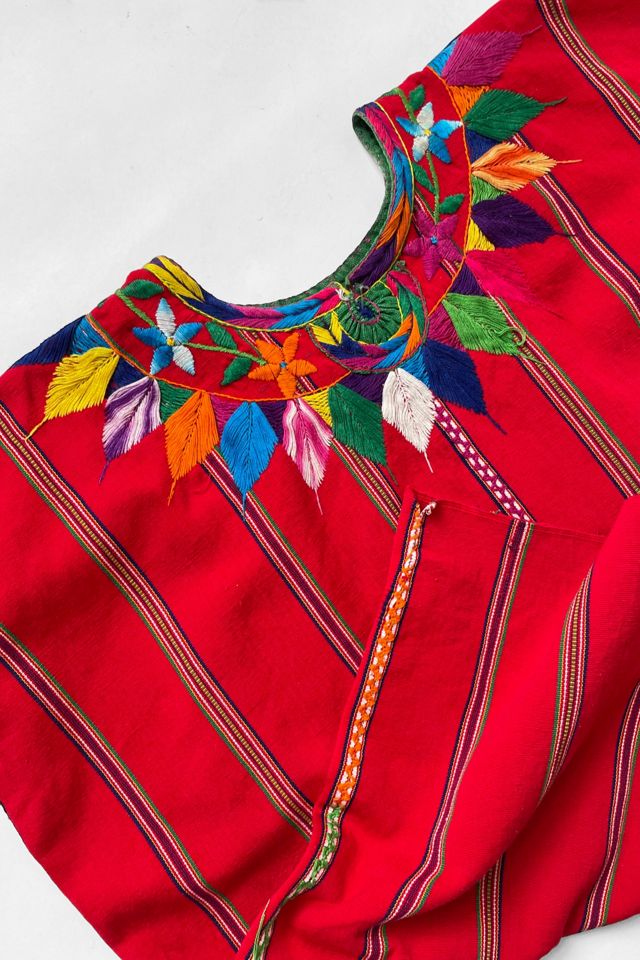 Vintage Woven Embroidered Huipil Top Selected by MARMALADE #1