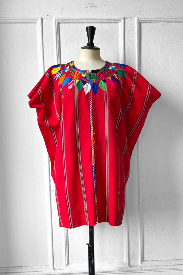Vintage Woven Embroidered Huipil Top Selected by MARMALADE #2