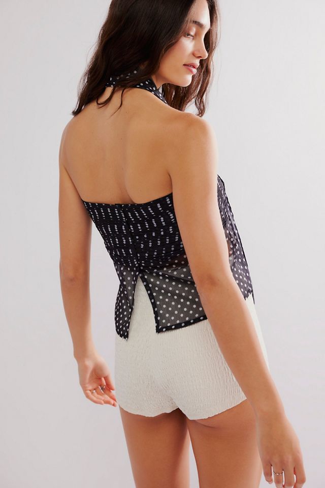 Nigel Preston Chiffon Tube Top #1