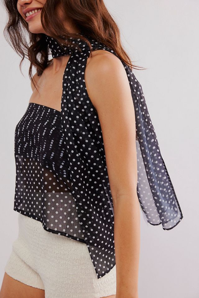 Nigel Preston Chiffon Tube Top #3