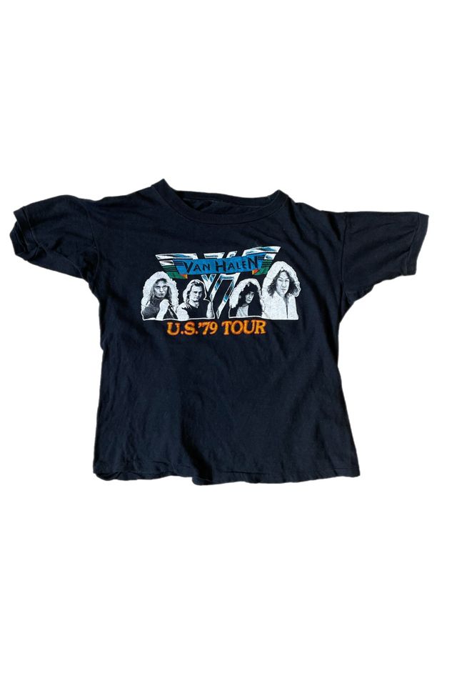 Vintage 1979 Van Halen Tour T-Shirt Selected By Villains Vintage