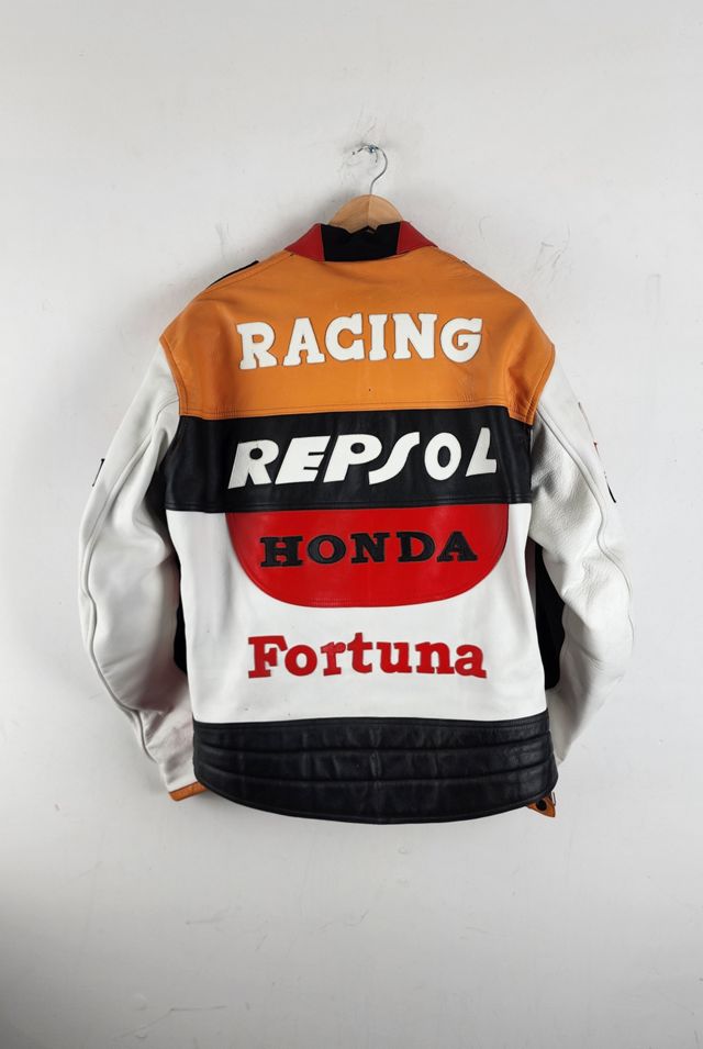 Vintage Honda Repsol Racing Jacket with Removable Protective Pads Selected By The Igala NYC #3