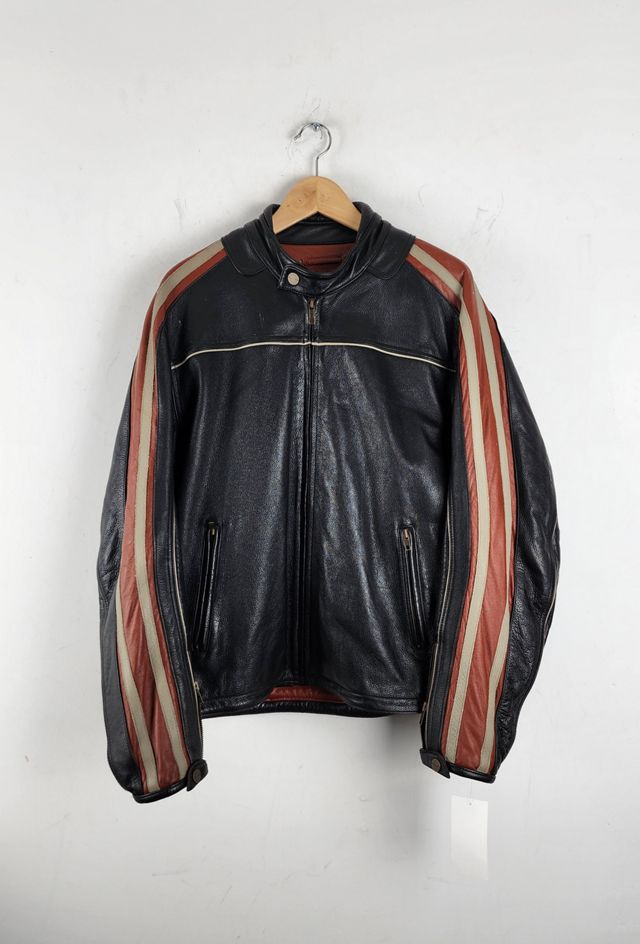 Vintage 90s Wilsons M. Julian Leather Moto Jacket Selected by The