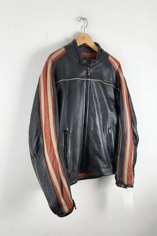 Vintage 90s Wilsons M. Julian Leather Moto Jacket Selected by The Igala NYC #1