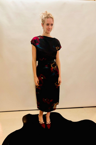 Vintage Floral Dress Selected by Atlantic Vintage