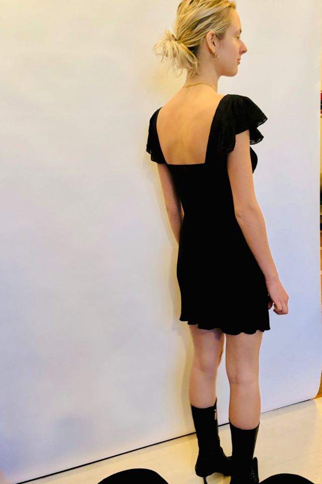 Silk Vintage Black Dress Selected by Atlantic Vintage #1