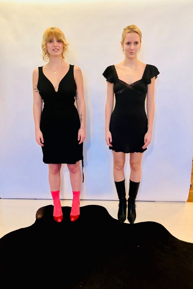 Silk Vintage Black Dress Selected by Atlantic Vintage #3
