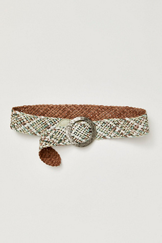 Ocean Side Waist Belt At Free People In Seaglass, Size: S/M