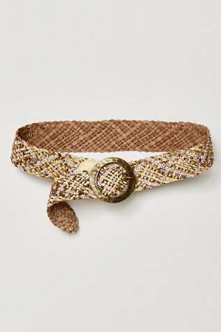 Ocean Side Waist Belt At Free People In Pollen, Size: S-M/P-M