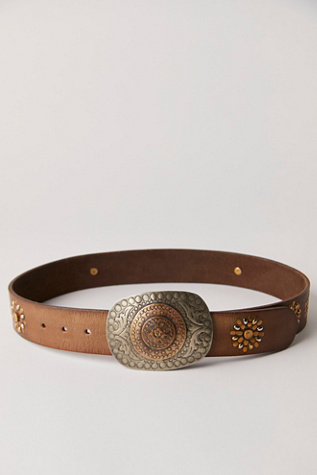 Roman Holiday Belt at Free People in Bronze Age, Size: M/L