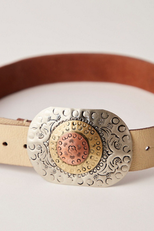Женский ремень Free People Roman Holiday Belt, цвет: Кремовый — фото 3
