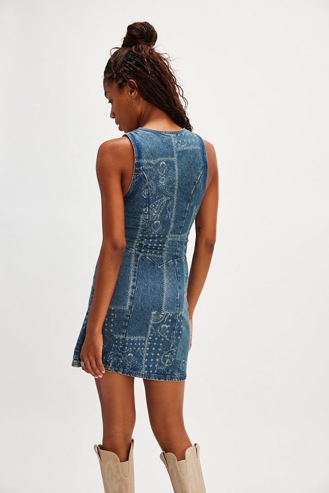 Spell Road Trip Denim Dress | Free People UK