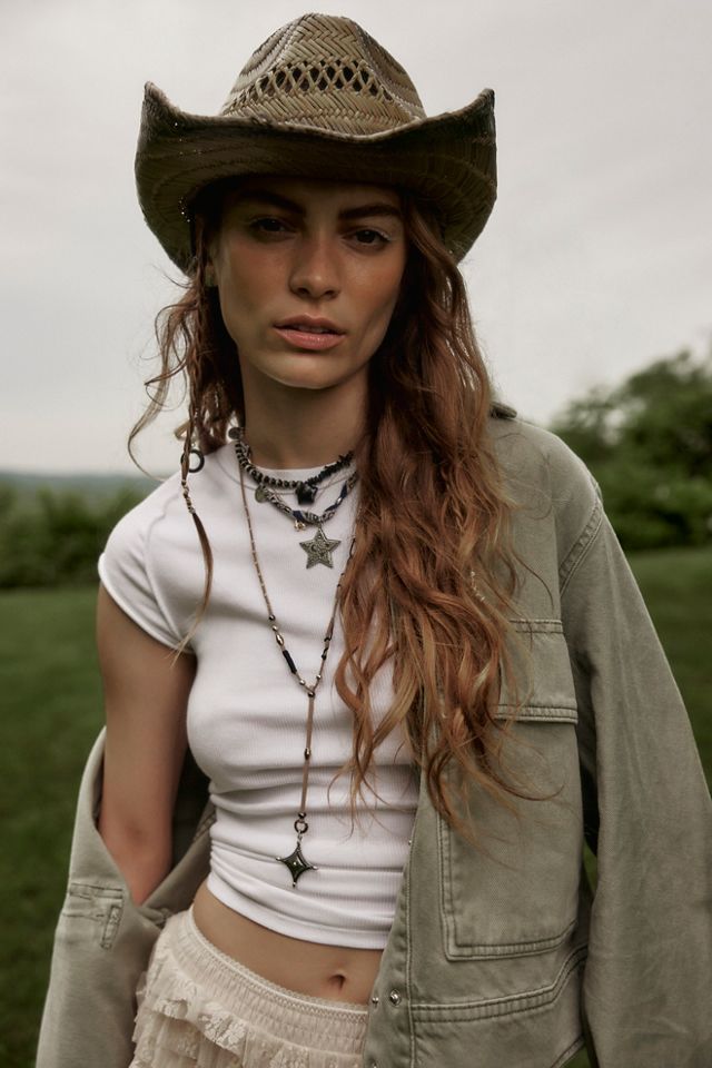 Salt Spray Cowboy Hat | Free People display picture 1