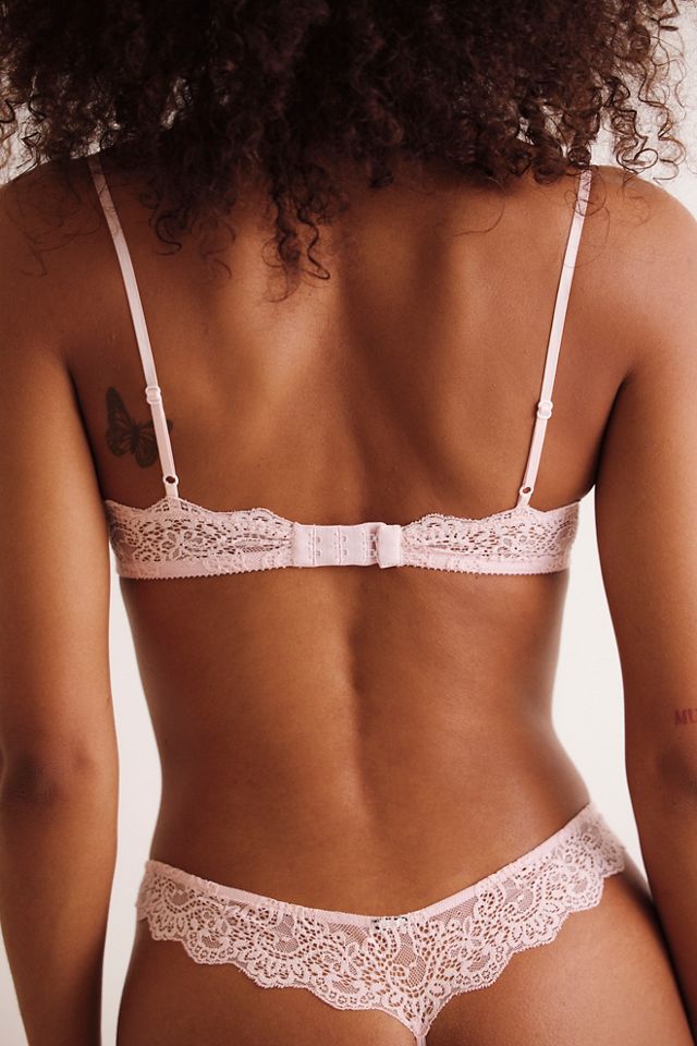 So Fine Scallop Lace Bralette #2