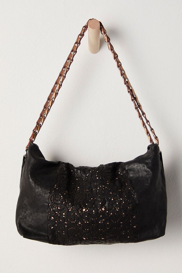 Sac à bandoulière en cuir Colette #1