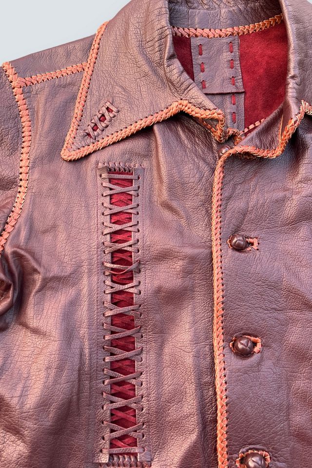 Vintage North Beach Leather Jacket Selected by Goodbye Heart #3