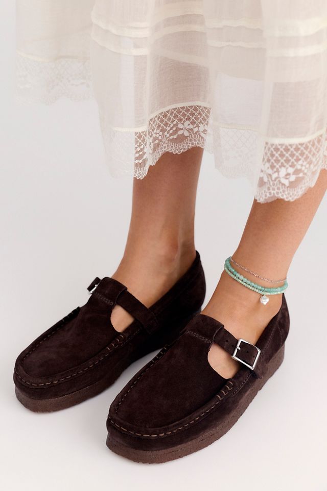 Mary Janes à barre en T Wallabee Clarks #1