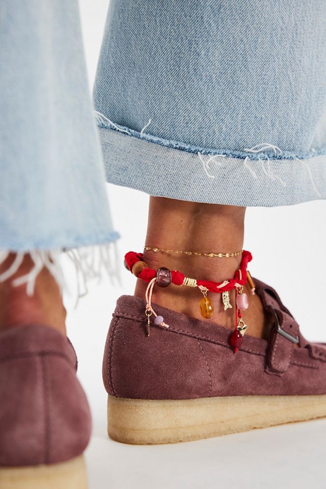 Clarks Wallabee T-Bar Mary Janes