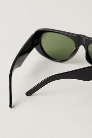Harley Retro Aviator Oversized Sunglasses